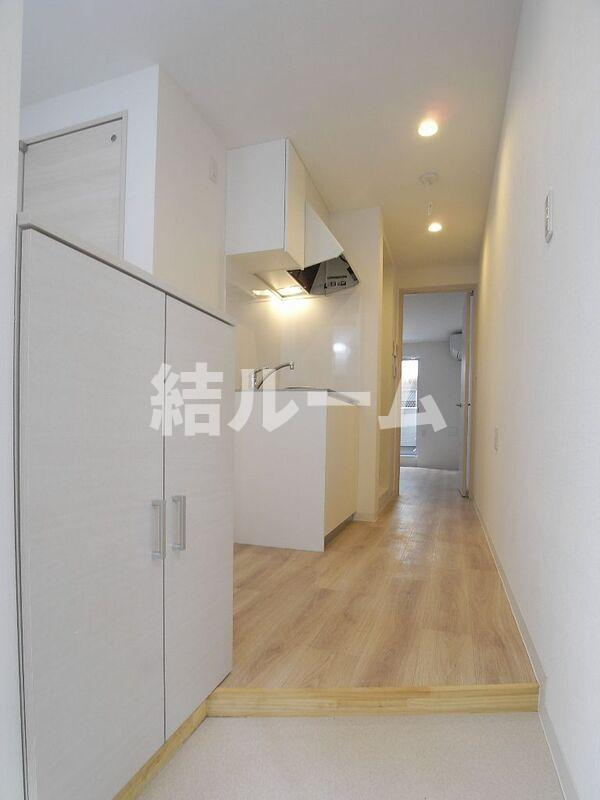 板橋区小茂根１丁目のアパートの玄関