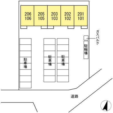ステラの区画図