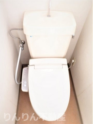 【トイレ】 | メゾンオレンジ3A.B | シンプルで使いやすいトイレです