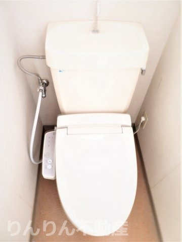 【トイレ】 | メゾンオレンジ3A.B | シンプルで使いやすいトイレです