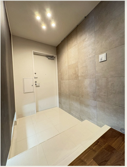 【玄関】 | ★仲介手数料無料★三田清風ガーデン(再開発が進み三田１丁目アドレス　低層レジデンス）