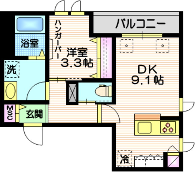 Ｍａｉｓｏｎ　ＳＡＫＡＥの間取り