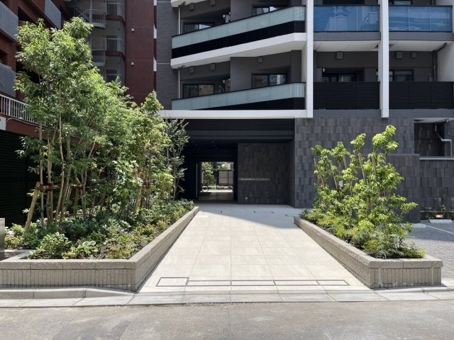 グランスイート麻布六本木のエントランス|建物の内部です