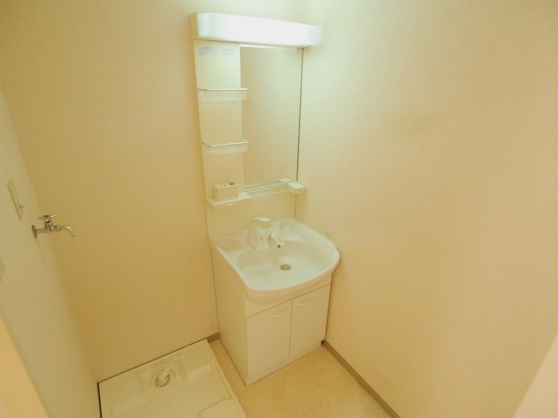 クレセールフルタの洗面所