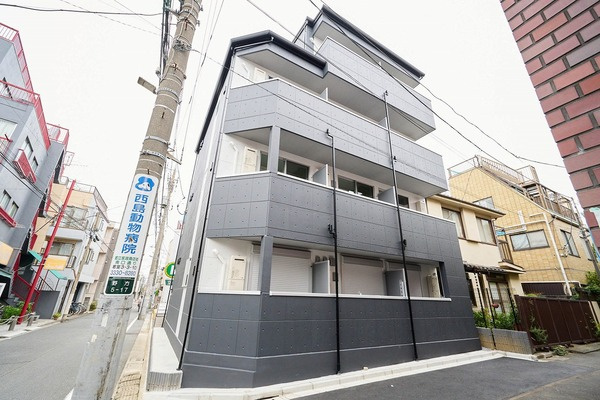 中野区野方５丁目のアパートの外観