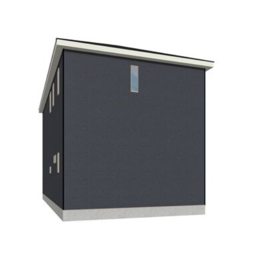 Cradlegarden　 常陸大宮市野中町　第8　2の完成予想図|北西側。