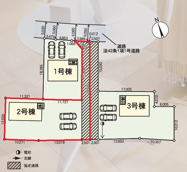 Cradlegarden　 常陸大宮市野中町　第8　2の前面道路含む現地写真|並列駐車可能。同メーカー完成物件の内覧、気になる他の物件と合わせての現地ご案内も可能です。HPから、またお電話でも、お気軽にお問い合わせください。

