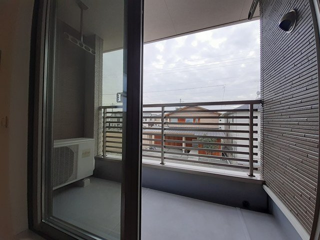 ウィスタリアⅡのバルコニー