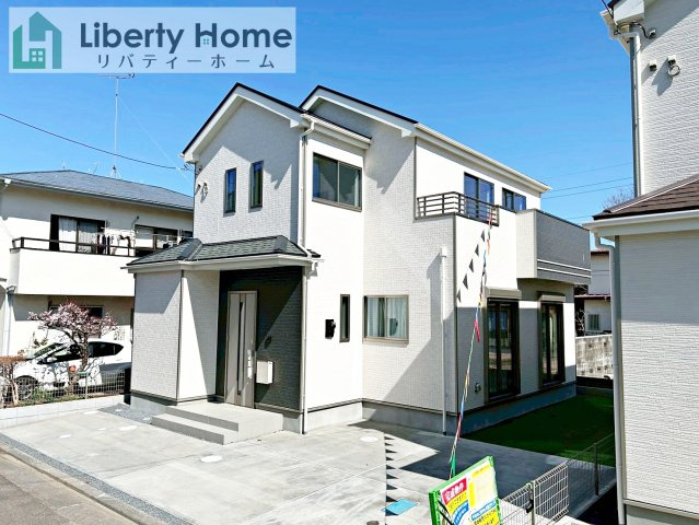 水戸市大塚町　新築戸建　A号棟の外観|ご予約をいただければ、『平日の空いた時間』『周辺物件まとめて見たい』『1件だけ見たい』ももちろん可能です♪
お気軽にお問合せください♪