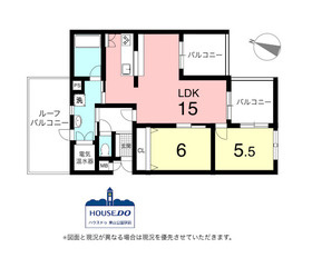 ◆ライオンズマンション覚王山◆駅まで徒歩約4分！南向2LDKの間取り|専有面積70.17㎡、バルコニーは3カ所！
ルーフバルコニーもあります！