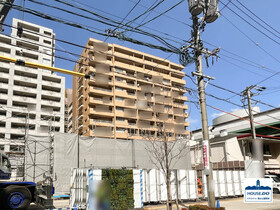【オーナーチェンジ】ライオンズマンション東桜の外観|裏手側から撮影したマンション外観です