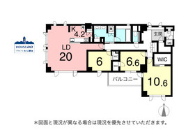 【オーナーチェンジ物件】プレイズ覚王山法王町の間取り