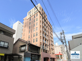 駅近！ペット可！コンセール丸の内の外観|マンション外観を東側から見た画像です。