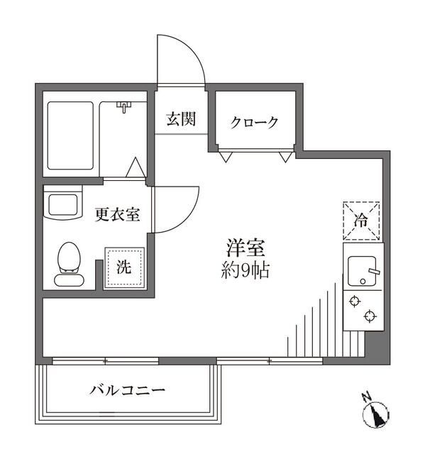 Ｄ三ノ輪の間取り