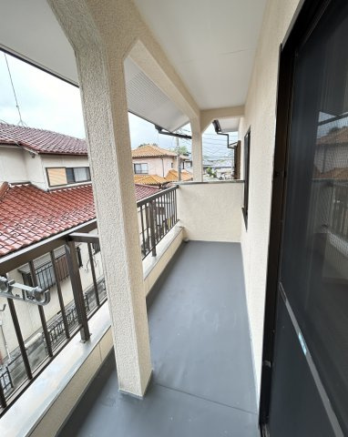 栃木市本町　中古戸建のバルコニー