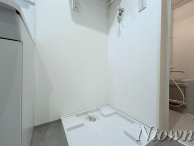 【設備】 | En中村公園(エンナカムラコウエン) | 洗濯機置き場です