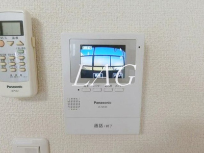 【セキュリティ】 | ラポール町田 | モニター付きインターフォンです。