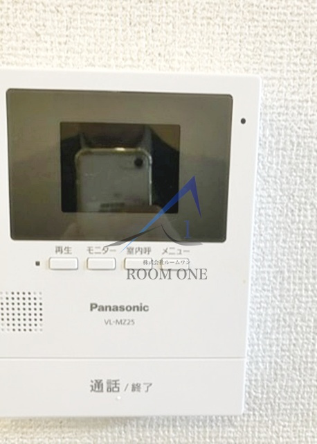 カサアスールのセキュリティ|モニター付インターホンです。