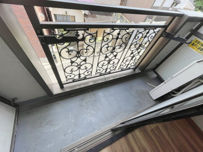 【バルコニー】 | ヴィラ・リベルテ下新庄 | 落ち着いた時間を過ごせるバルコニーです