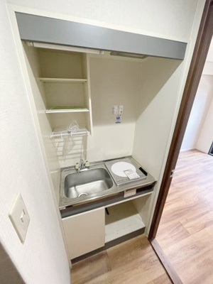 【キッチン】 | ヴィラ・リベルテ下新庄 | お料理しやすいキッチンです