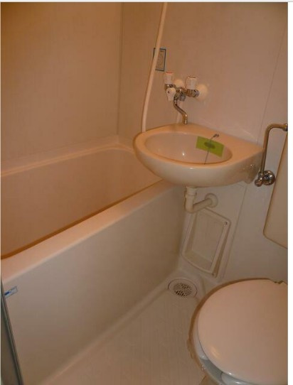 ルーブル池上の浴室