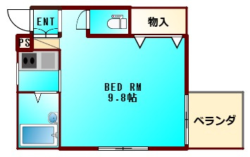 【間取り】 | メゾンオレンジ3A.B