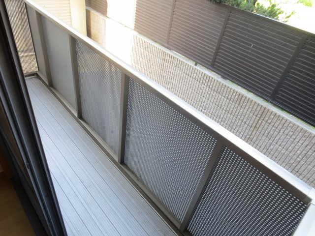 ルミエールBのバルコニー