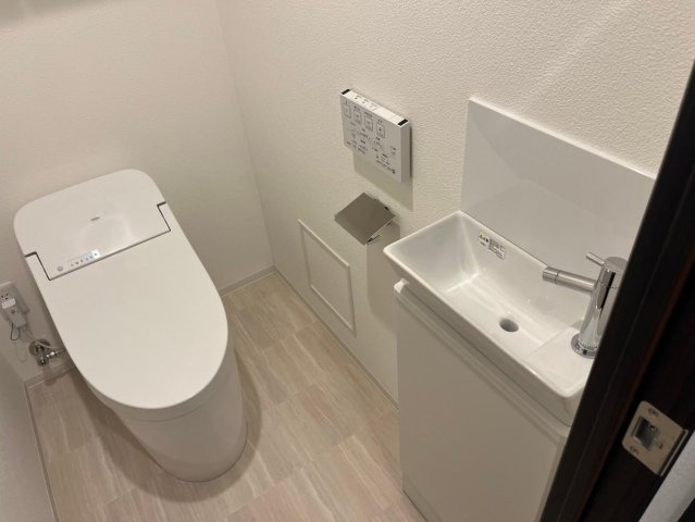 オープンレジデンシア大濠西のトイレ|トイレもきれいです