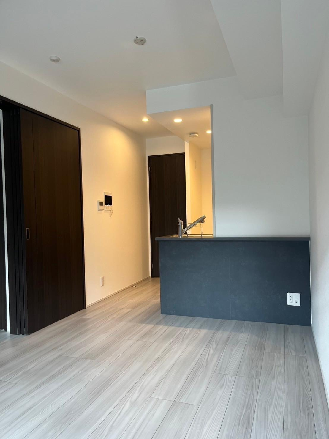 オープンレジデンシア大濠西の居間・リビング|ゆったりとした居間です