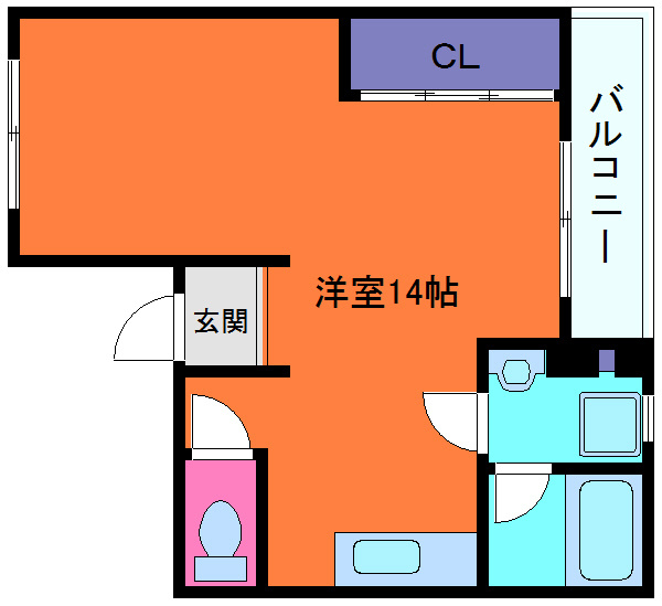 プチ・シャトーあけぼのの間取り