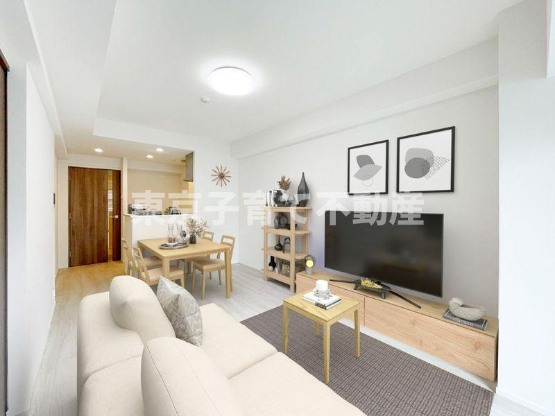 S-RESIDENCE高島平asoleaの居間・リビング