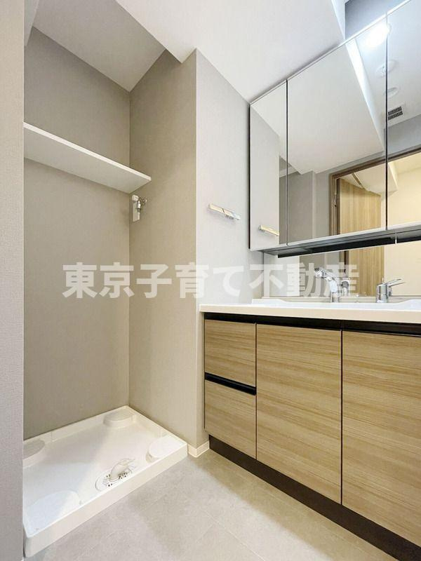 S-RESIDENCE高島平asoleaの洗面所