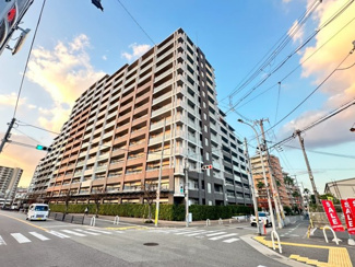 【外観】 | なかもずアイランズ | 街並みに馴染んだオシャレな外観です。