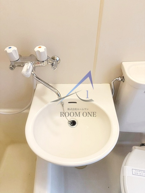 Ｂアパート（ベルコーポ）の洗面所|洗面台です。