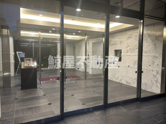 Dimus勝どきのエントランス|落ち着いたエントランスです