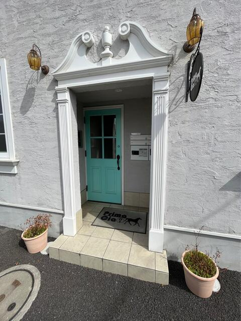 府中市南町６丁目のアパートのエントランス