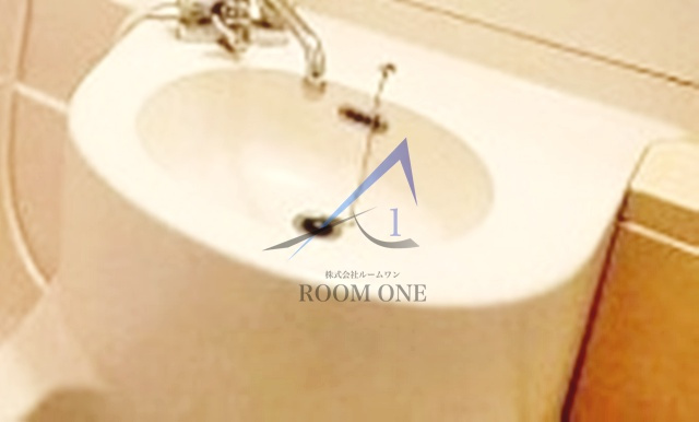 兎月ハイツの洗面所|洗面台です。