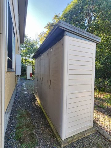 あかしあ壱番館の庭