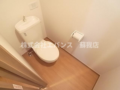 【トイレ】 | ボナール桜 | 清潔感のあるトイレです