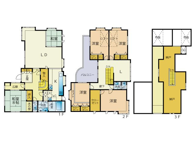 【間取り】 | 福岡市中央区小笹１丁目中古戸建☆仲介手数料無料☆