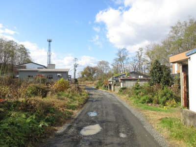 【前面道路含む現地写真】 | 大館市根下戸新町・土地物件
