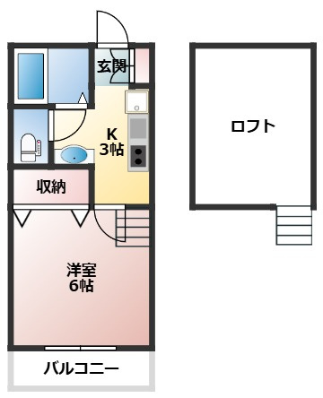 ホワイトウェーブの間取り