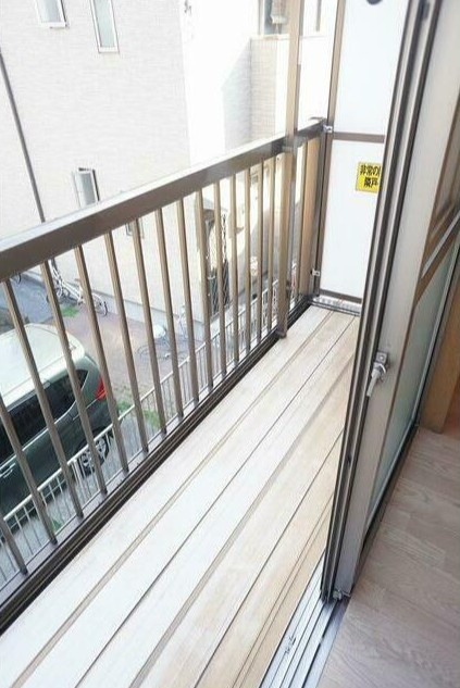 メゾンブランシェのバルコニー