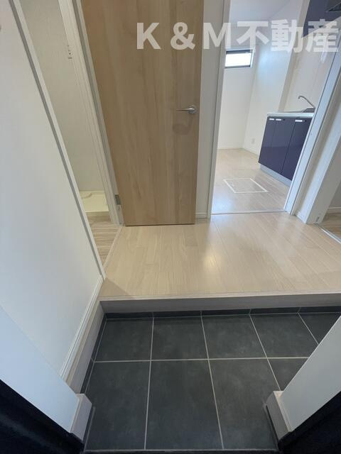 アリビオ新松戸の玄関|ゆったりとした玄関です