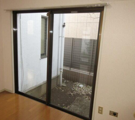 亀谷マンションのバルコニー