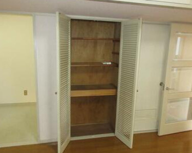 亀谷マンションの収納