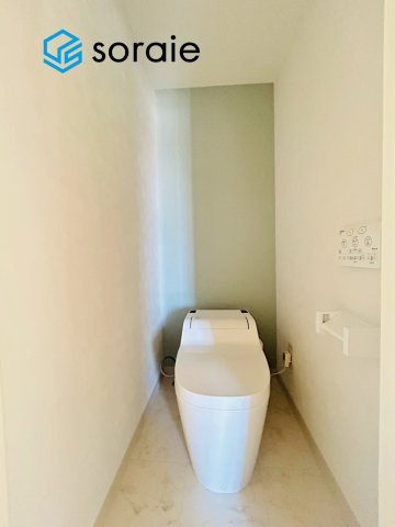 西所沢椿峰ニュータウン３９街区のトイレ|令和7年12月9日撮影。