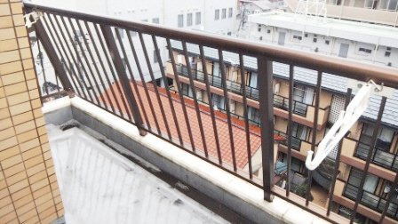 アーネット西船橋のバルコニー|明るいベランダ