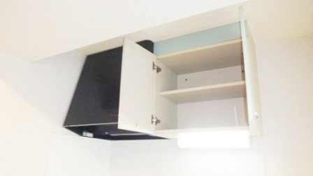 アーネット西船橋のキッチン|キッチン上部収納