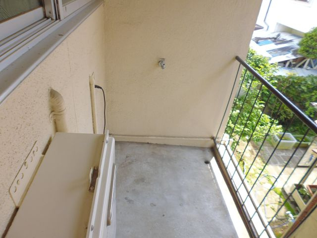 第1松雅荘のバルコニー